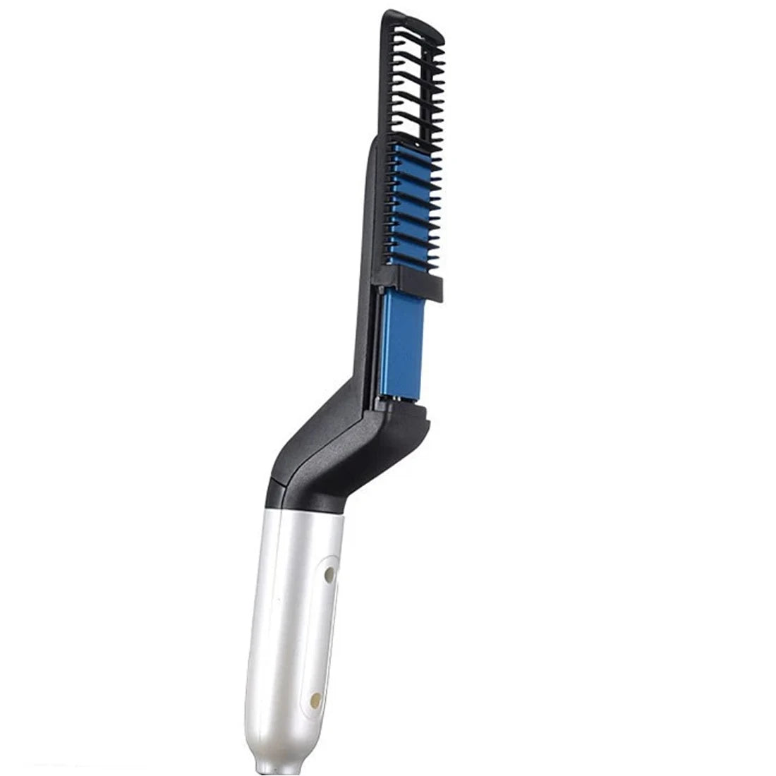Pente Escova Elétrica Multifuncional para Homens, Curling Hair Curler, Alisador de Barba, Modelagem Rápida de Cabelos