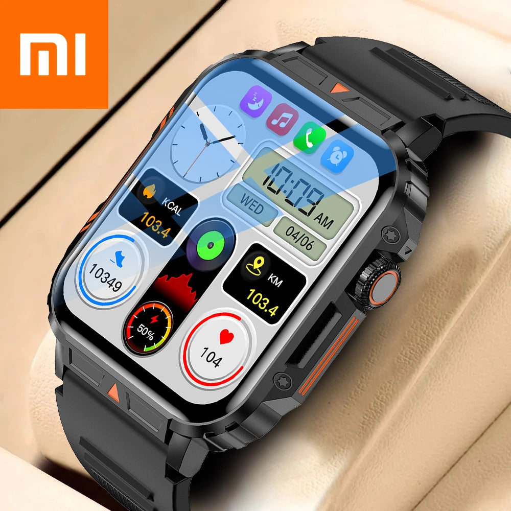 Xiaomi novo Smart Watch masculino feminino AMOLED Tela Touch Full GPS Monitor de Saúde IP68 à prova d'água Chamada Bluetooth Smart Watches