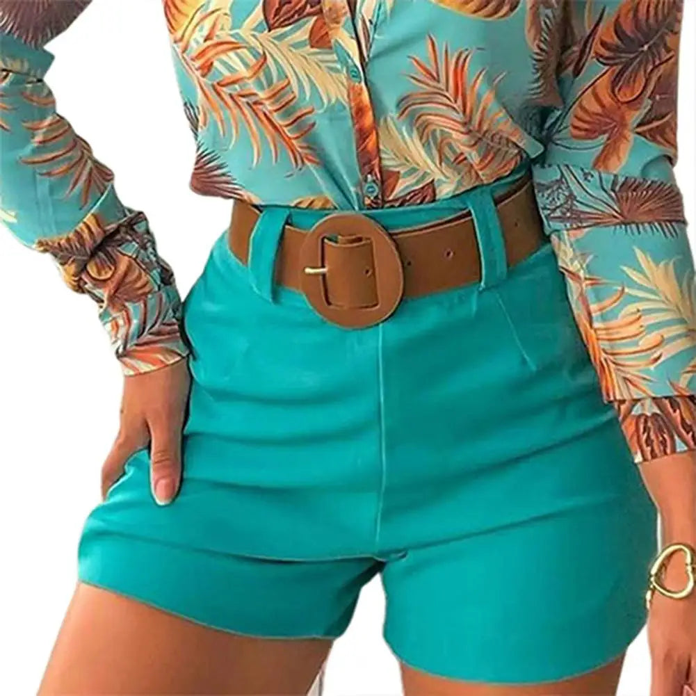 Shorts Femininos Bottoms Hot Pants Verão Chic Cor Sólida Zíper Traseiro Hot Pants Cintura Alta Cor Sólida Zíper Traseiro Slim Shorts