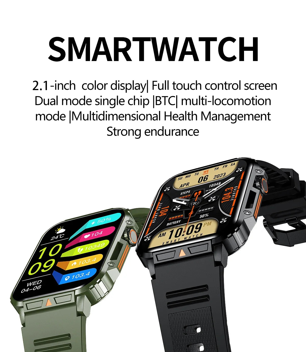 Xiaomi novo Smart Watch masculino feminino AMOLED Tela Touch Full GPS Monitor de Saúde IP68 à prova d'água Chamada Bluetooth Smart Watches