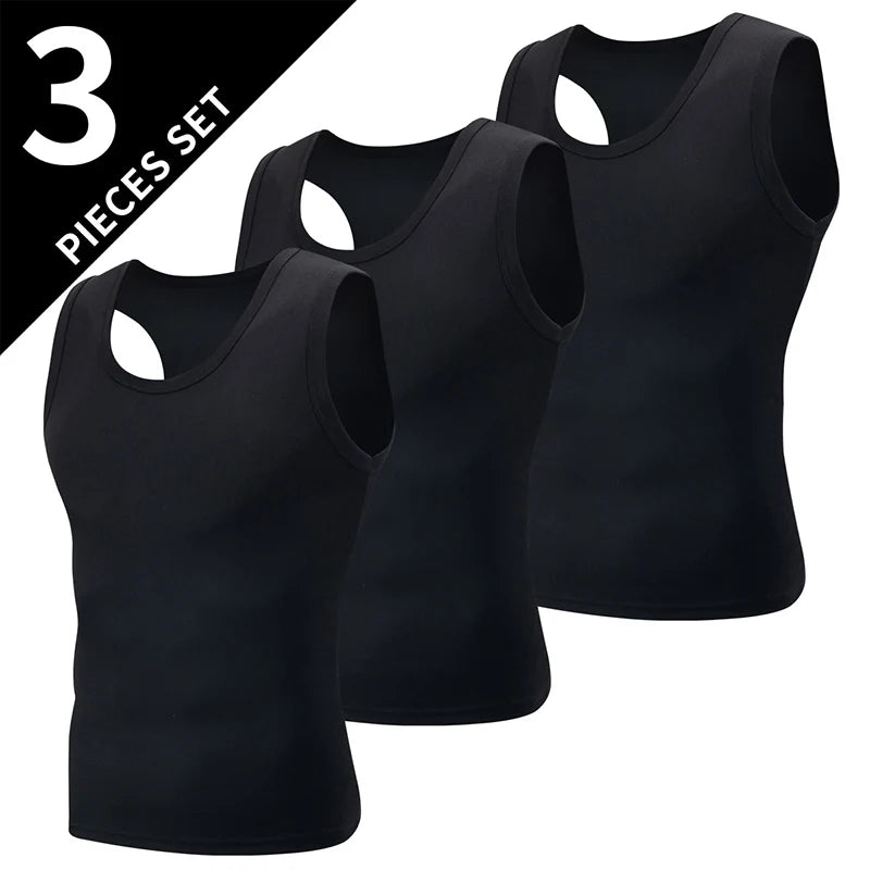 1/3 peça masculina quatro estações básico plus size esportes e lazer colete masculino fitness corrida basquete fundo sem mangas colete