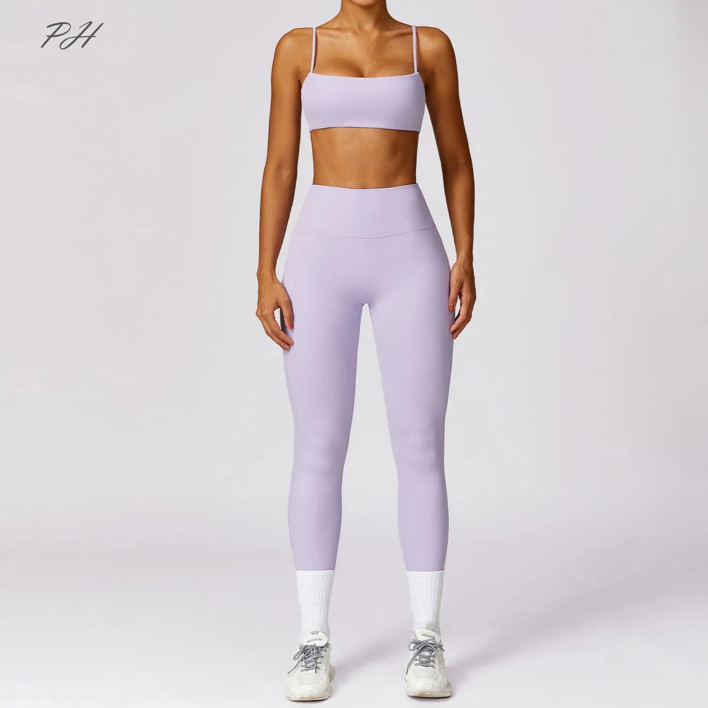 Sexy Fitness Treino Mulheres Conjunto de Ioga Treino Sem Costura Sportswear Roupas de Ginástica Sutiã Esportivo Top Leggings de Cintura Alta Ternos Esportivos