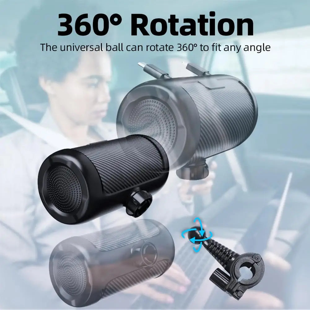 Carregador de Encosto de Cabeça Retrátil Multifuncional para Traseira do Carro 4 em 1 Adaptador Rápido 65W para Notebook/Telefone/iPad Q7C9