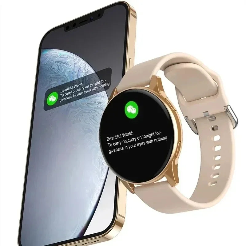 Relógio Inteligente Xiaomi NFC 2024 para Chamadas Bluetooth à Prova d'Água, Relógio Inteligente Masculino e Feminino, Bracelete Fitness com Face de Relógio Personalizada