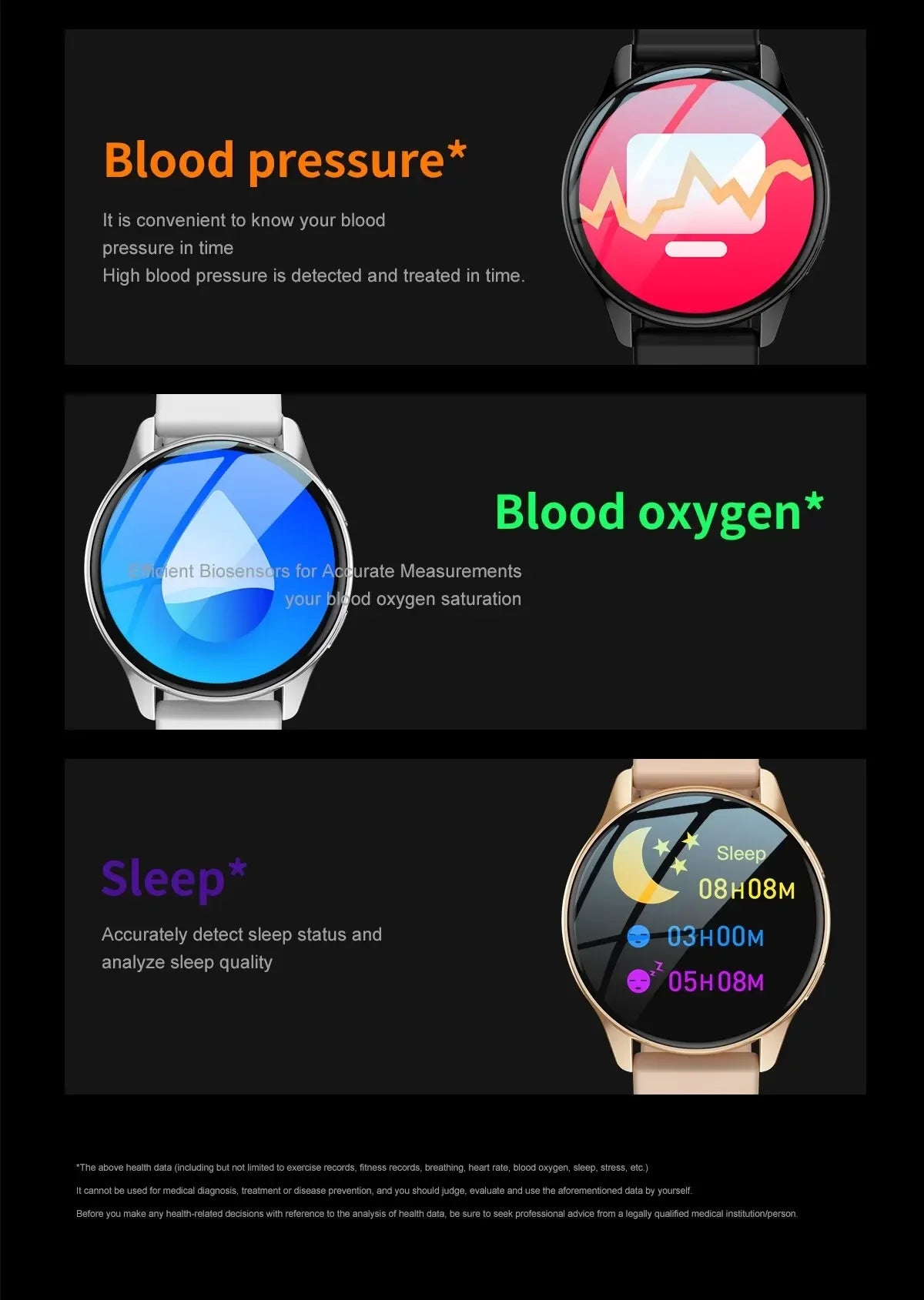 Relógio Inteligente Xiaomi NFC 2024 para Chamadas Bluetooth à Prova d'Água, Relógio Inteligente Masculino e Feminino, Bracelete Fitness com Face de Relógio Personalizada