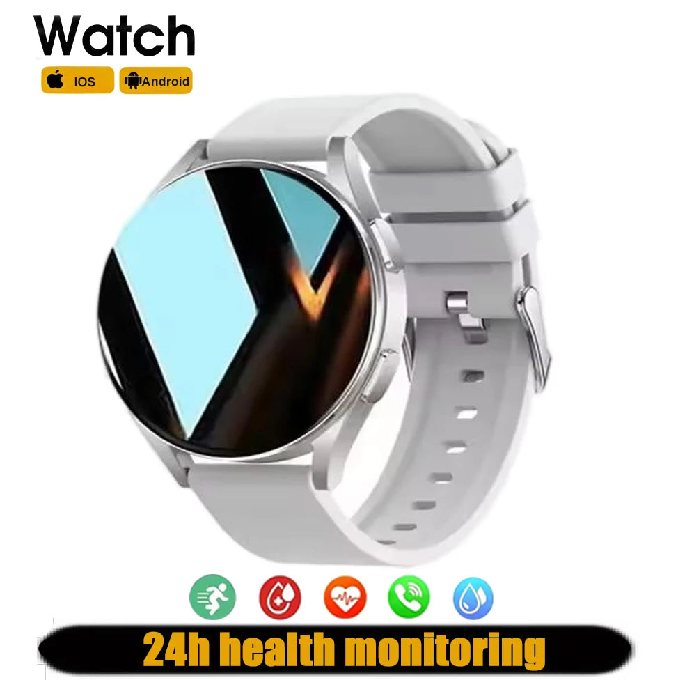 Relógios inteligentes Bluetooth de chamadas da nova moda em 2025 - monitoramento de saúde, mostradores personalizados, despertador, relógio esportivo para homens e mulheres, presente de smartwatch.