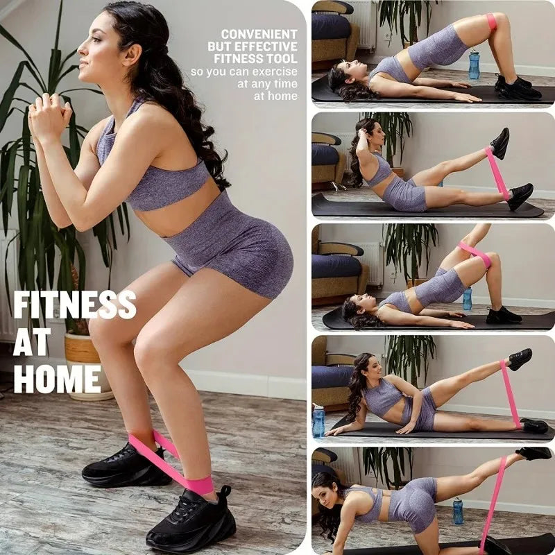 Elástico de Fitness, Banda de Resistência, Exercício de Yoga, Treinamento na Academia, Esportes, Anel de Fitness, Crossfit, Bandas de Resistência