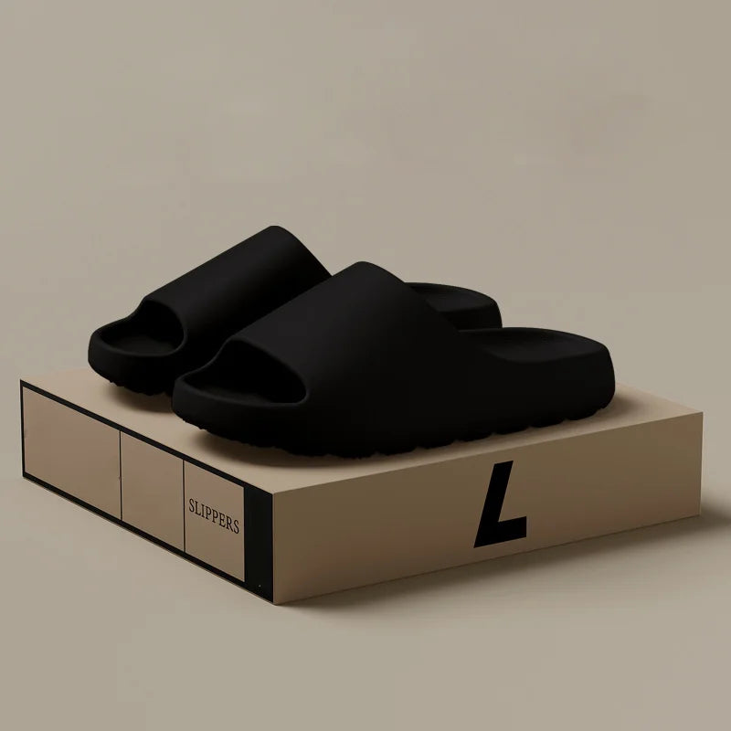 Casual Design Inovador Sapatos Homens EVA Soft-soled Leve Casa Chinelos de Alta Qualidade Exclusivo Marca Slides Em estoque