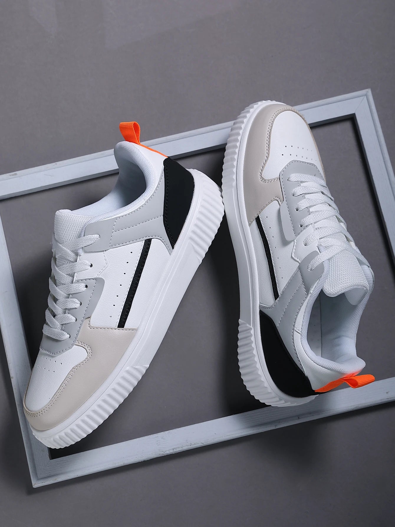 Sapatos Masculinos Nova Tendência de Moda Versátil Respirável Calçados Esportivos Masculinos Confortáveis Leves Sapatos Casuais Sapatos de Caminhada ao Ar Livre
