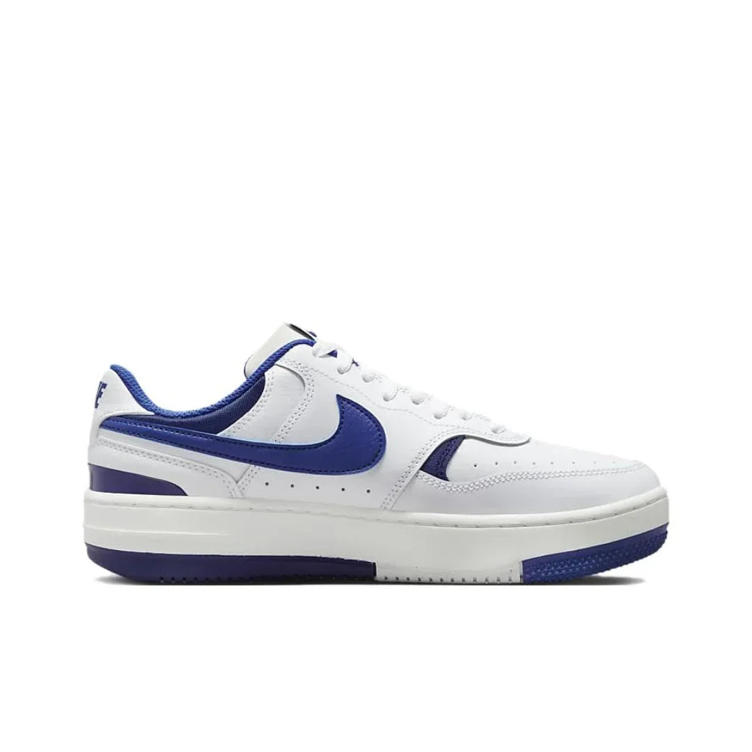 Nike branco verde colorway Gamma Force Sapatos de placa de baixa moda confortáveis antiderrapantes resistentes ao desgaste Modelos masculinos e femininos