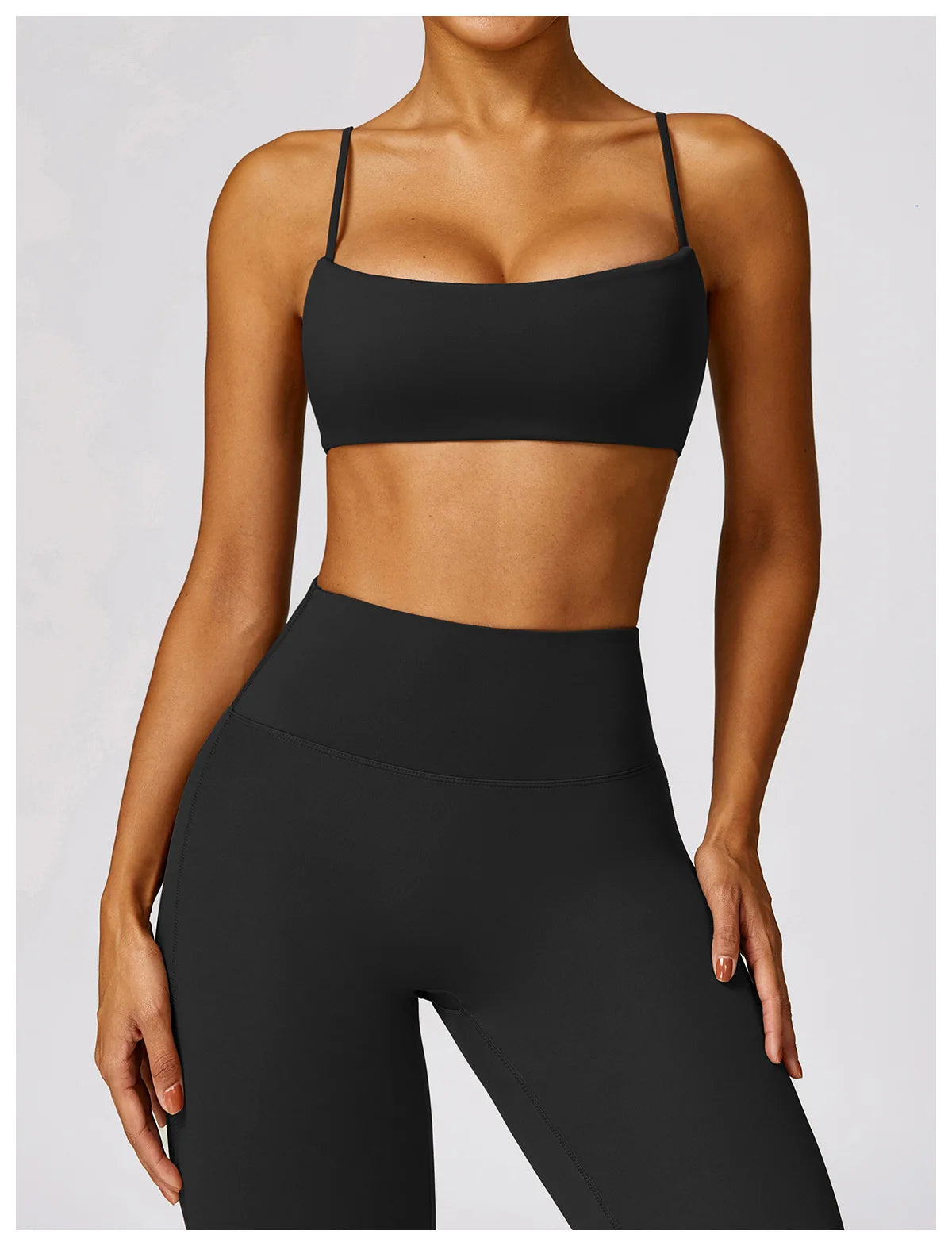 Sexy Fitness Treino Mulheres Conjunto de Ioga Treino Sem Costura Sportswear Roupas de Ginástica Sutiã Esportivo Top Leggings de Cintura Alta Ternos Esportivos