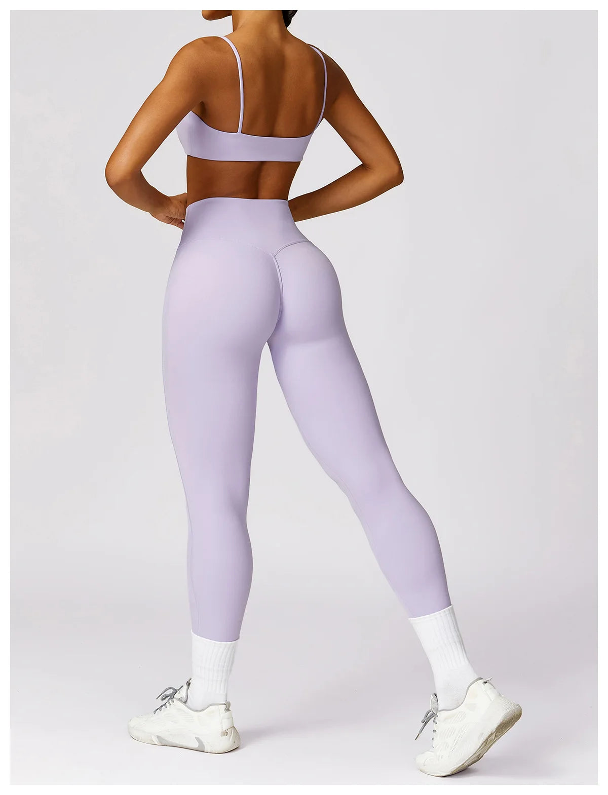Sexy Fitness Treino Mulheres Conjunto de Ioga Treino Sem Costura Sportswear Roupas de Ginástica Sutiã Esportivo Top Leggings de Cintura Alta Ternos Esportivos