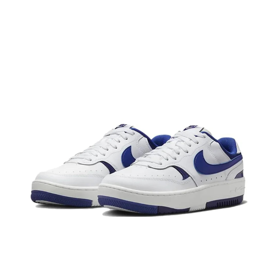Nike branco verde colorway Gamma Force Sapatos de placa de baixa moda confortáveis antiderrapantes resistentes ao desgaste Modelos masculinos e femininos