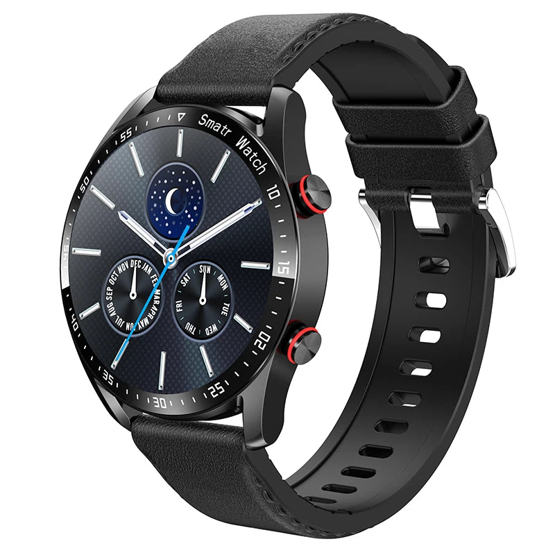 Para Smart Watch da Série Watch GT para Homens e Mulheres, Tela HD, Chamada via Bluetooth, Rastreador GPS, Monitor de Frequência Cardíaca, IP68 à Prova d'Água, SmartWatch Novo 2024