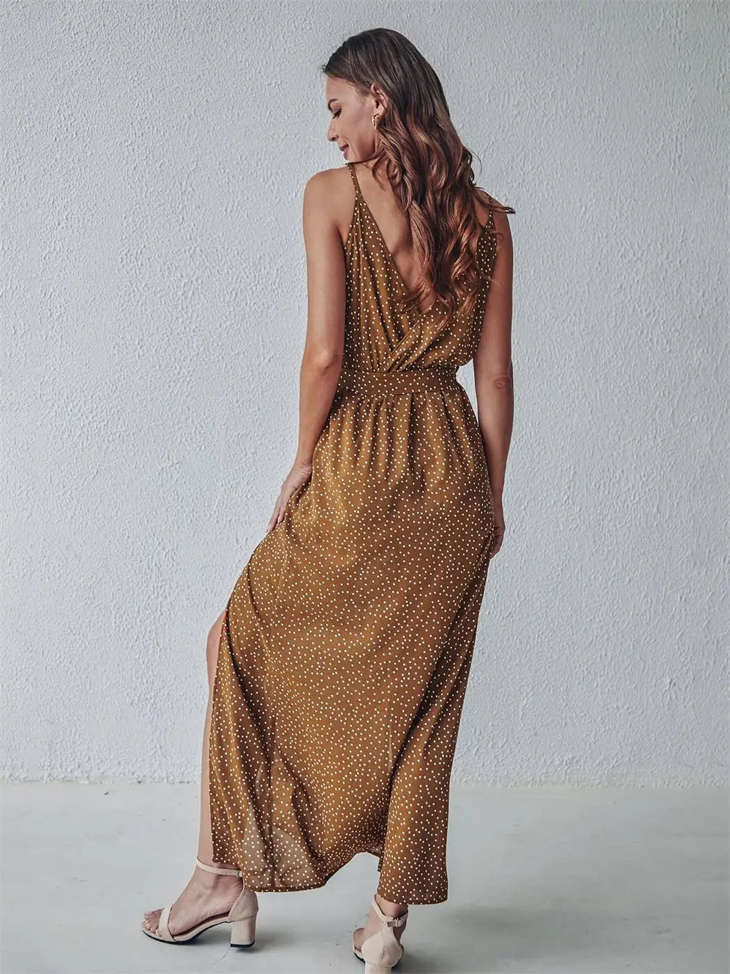 Verão Mulheres Backless Floral Vestido Impresso, Vestidos Longos, Roupas Femininas, Vestido Feminino, Vestidos de Praia Femininos, Mulheres Sexy Traje Mulheres