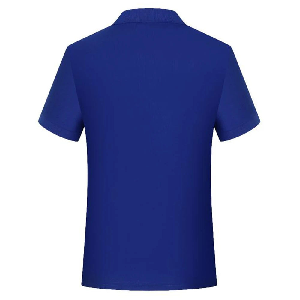 Camiseta Polo Masculina de Manga Curta Em Branco Branco Camisas de Colarinho Preto Camiseta Casual Roupas de Verão Para Homens Camisetas Polos Pour Hommes