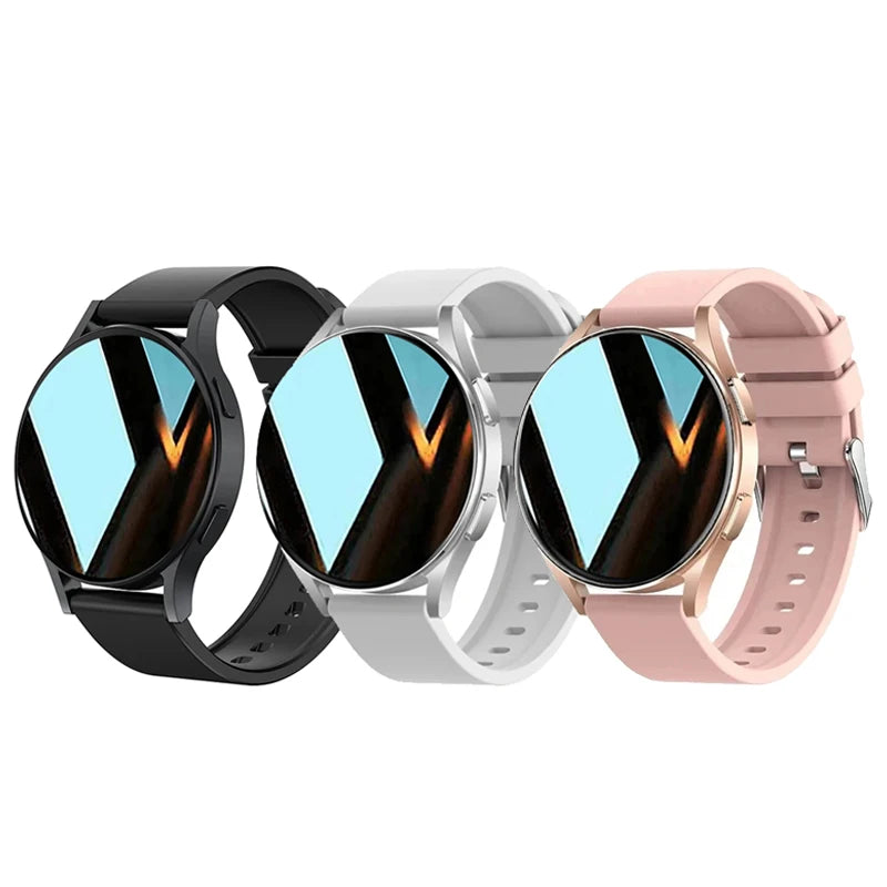 Relógios inteligentes Bluetooth de chamadas da nova moda em 2025 - monitoramento de saúde, mostradores personalizados, despertador, relógio esportivo para homens e mulheres, presente de smartwatch.