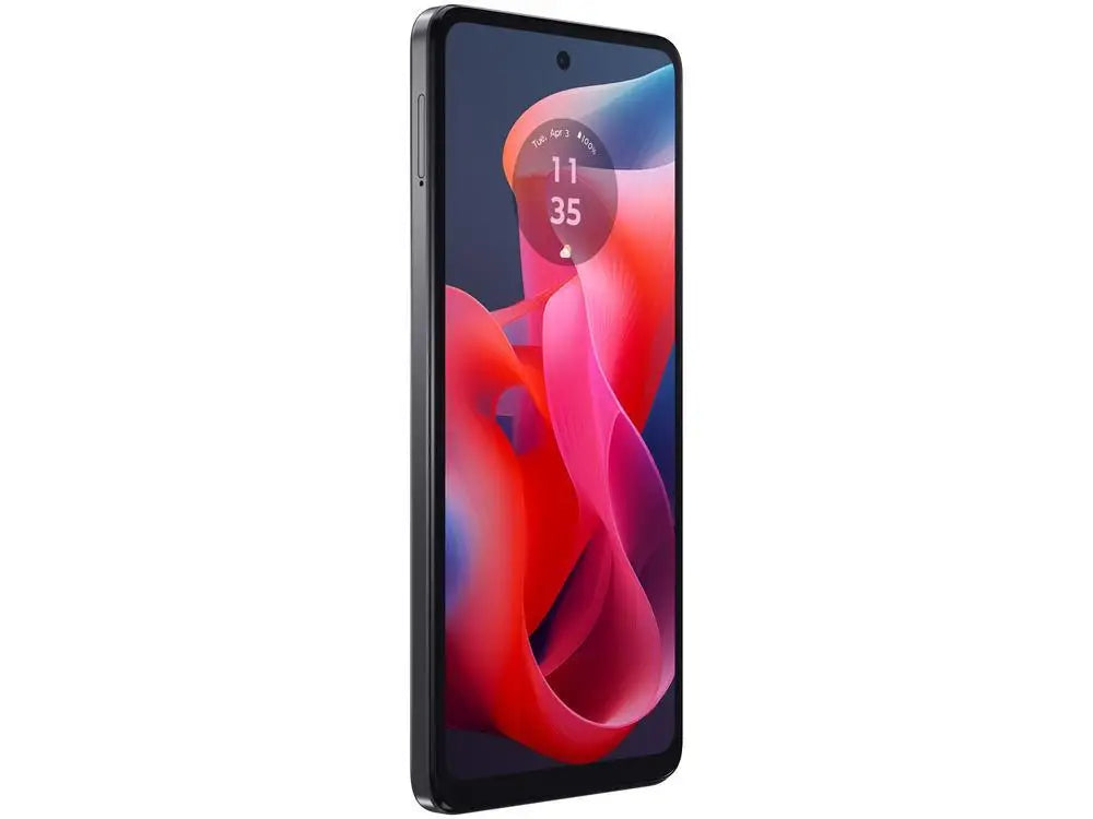 Smartphone Motorola Moto G24 128GB Graphite 4GB + 4GB RAM Boost 6,6 "Camera. Dual + Selfie 8MP Dual Chip