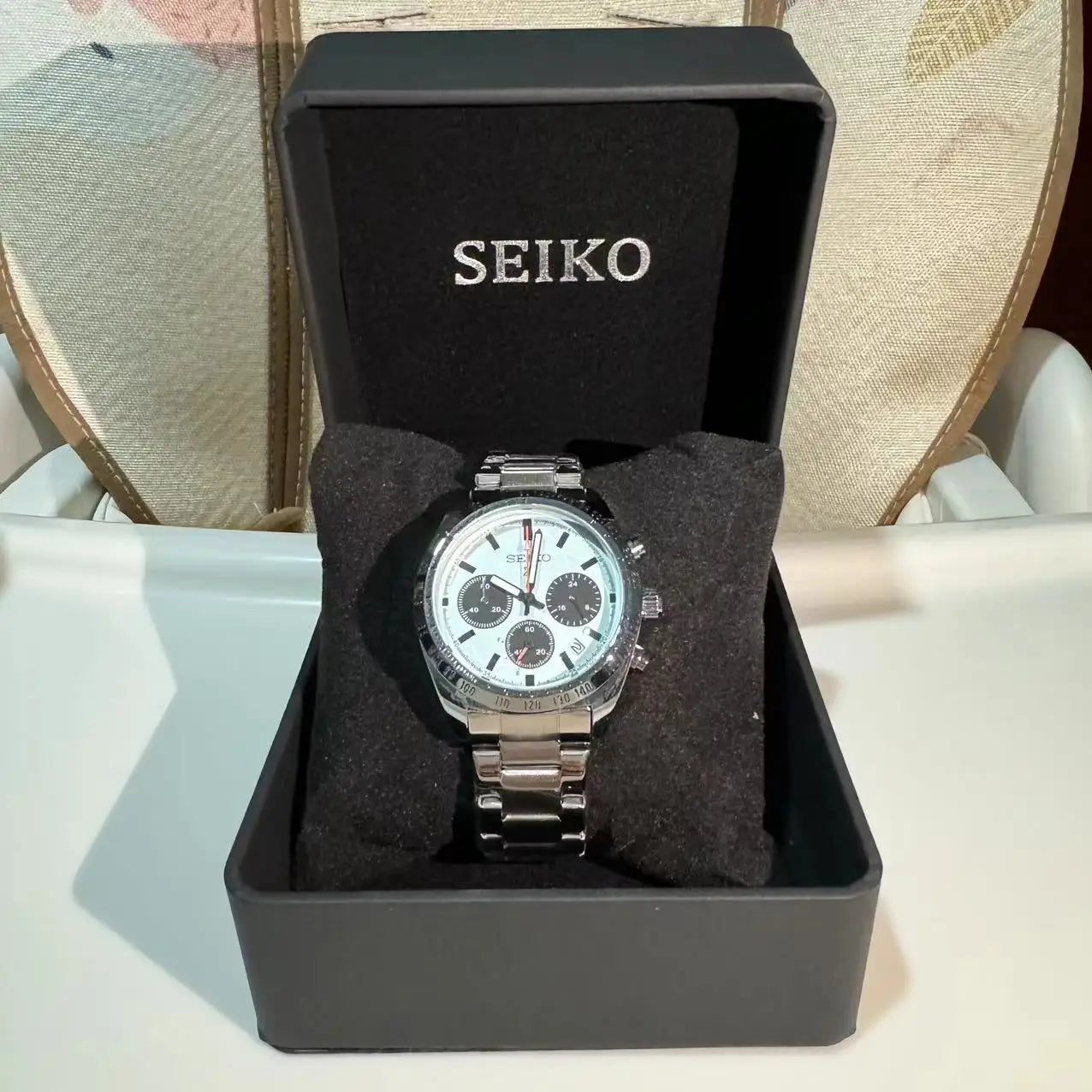 Seiko Marca de Luxo Moda Negócios Esportes Casuais Multifuncional Cronógrafo Venda Quente Mens Relógio de Pulso de Quartzo Não Mecânico