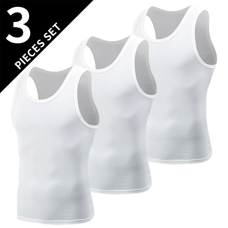 1/3 peça masculina quatro estações básico plus size esportes e lazer colete masculino fitness corrida basquete fundo sem mangas colete