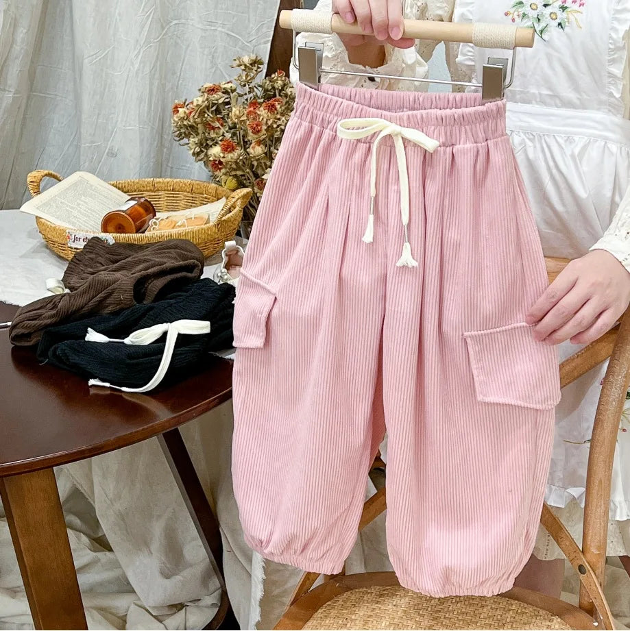 Calças para Bebês Meninos e Meninas 2024 Macacão de Bebê Simples para Meninos Legais Primavera e Outono Crianças Roupas Infantis Inferiores
