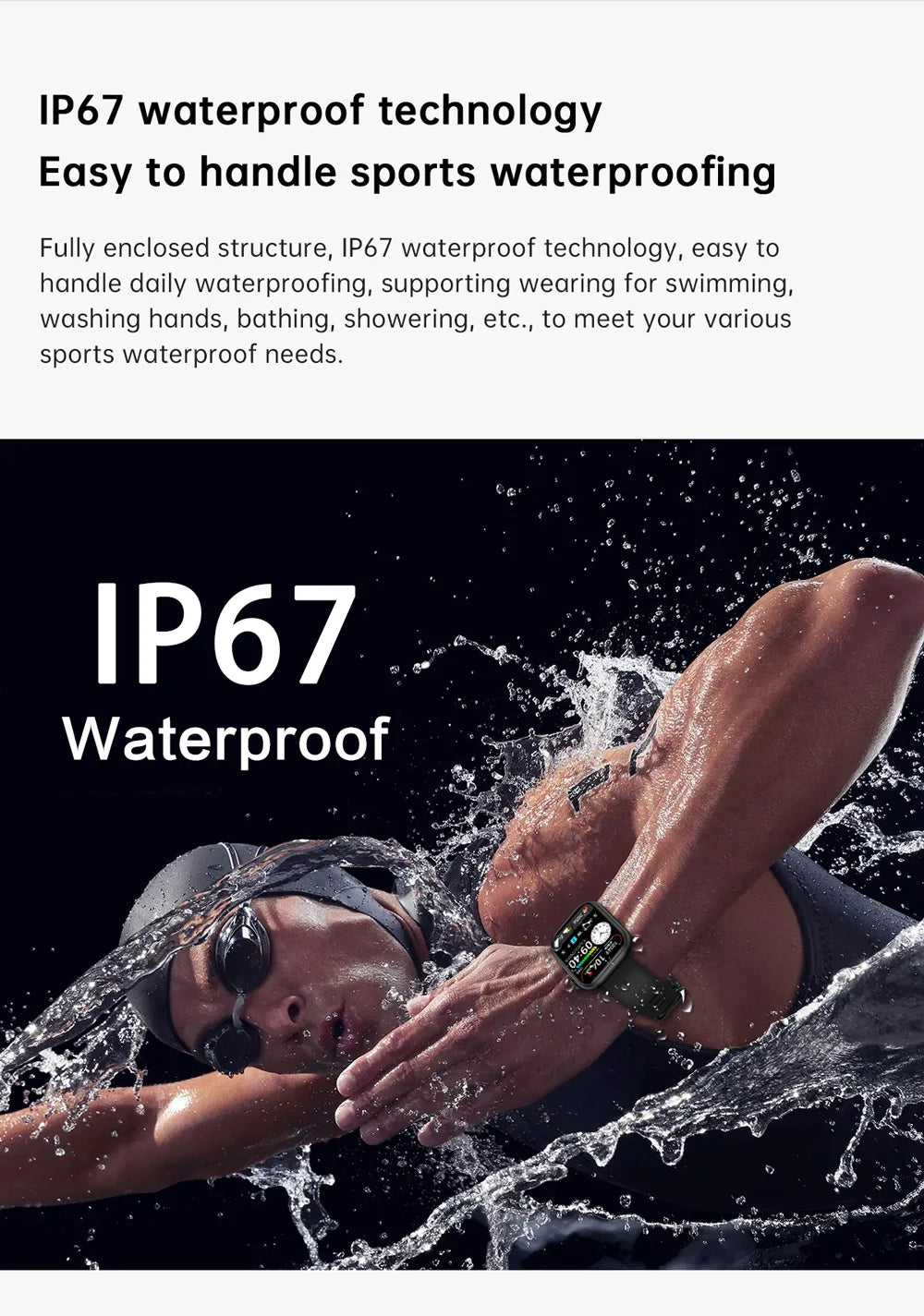 Relógio Inteligente 2025 para Mulheres, Tela Sensível ao Toque Completa, Chamada Bluetooth, À Prova d'Água, Relógio Fitness Esportivo, Smartwatch Lady Reloj Mujer