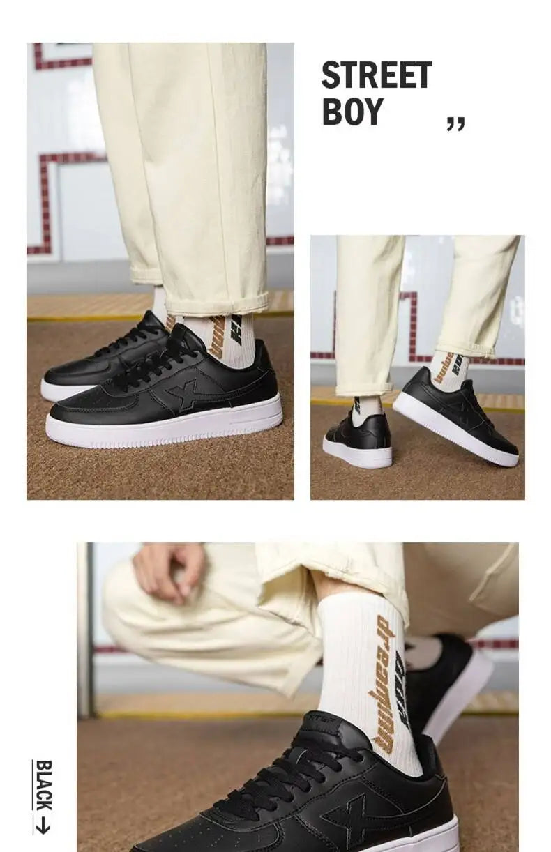 Xtep Homens Sapatos de Skate Antiderrapante Casual Branco Casal Tênis de Skate Masculino Feminino Sapatos de Marca de Luxo 881219319851