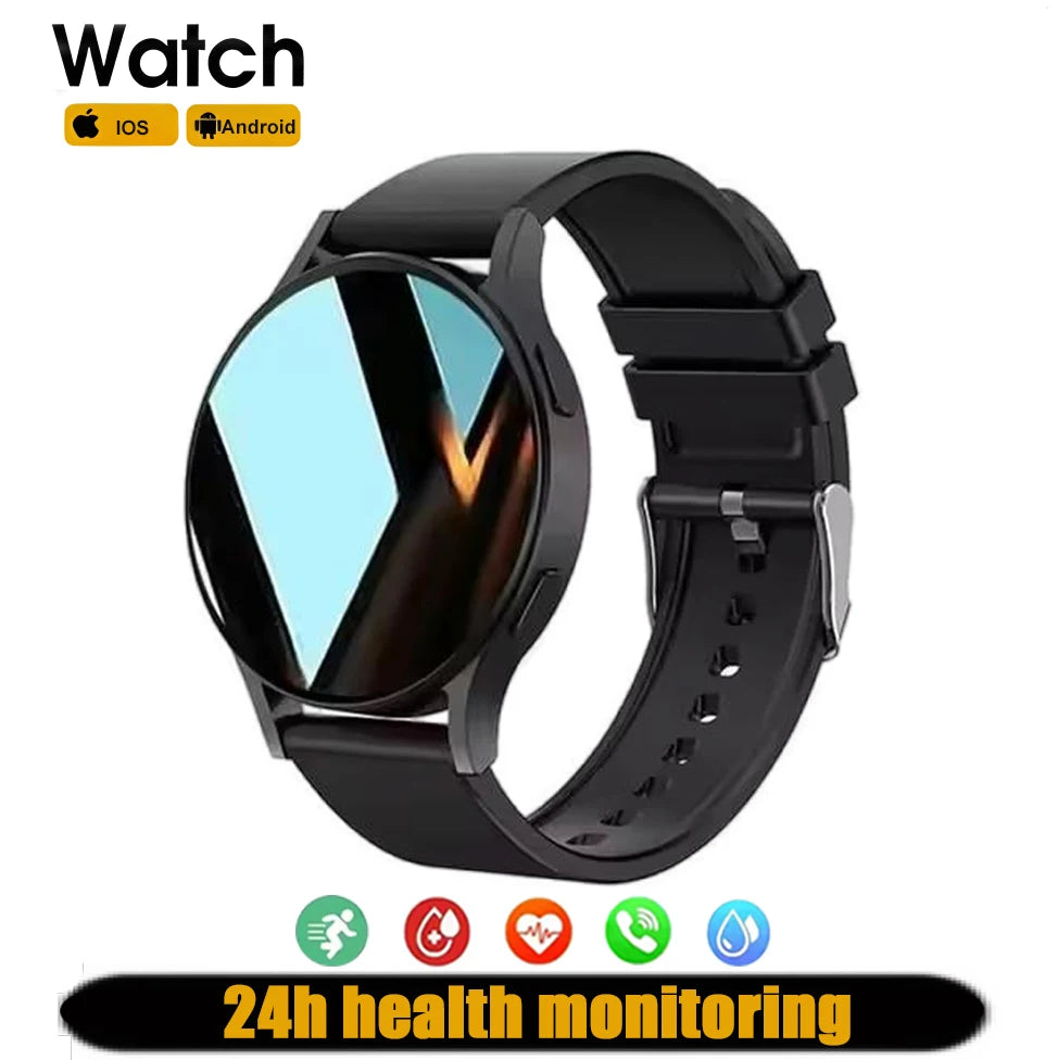 Relógios inteligentes Bluetooth de chamadas da nova moda em 2025 - monitoramento de saúde, mostradores personalizados, despertador, relógio esportivo para homens e mulheres, presente de smartwatch.