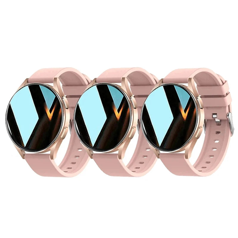 Relógios inteligentes Bluetooth de chamadas da nova moda em 2025 - monitoramento de saúde, mostradores personalizados, despertador, relógio esportivo para homens e mulheres, presente de smartwatch.