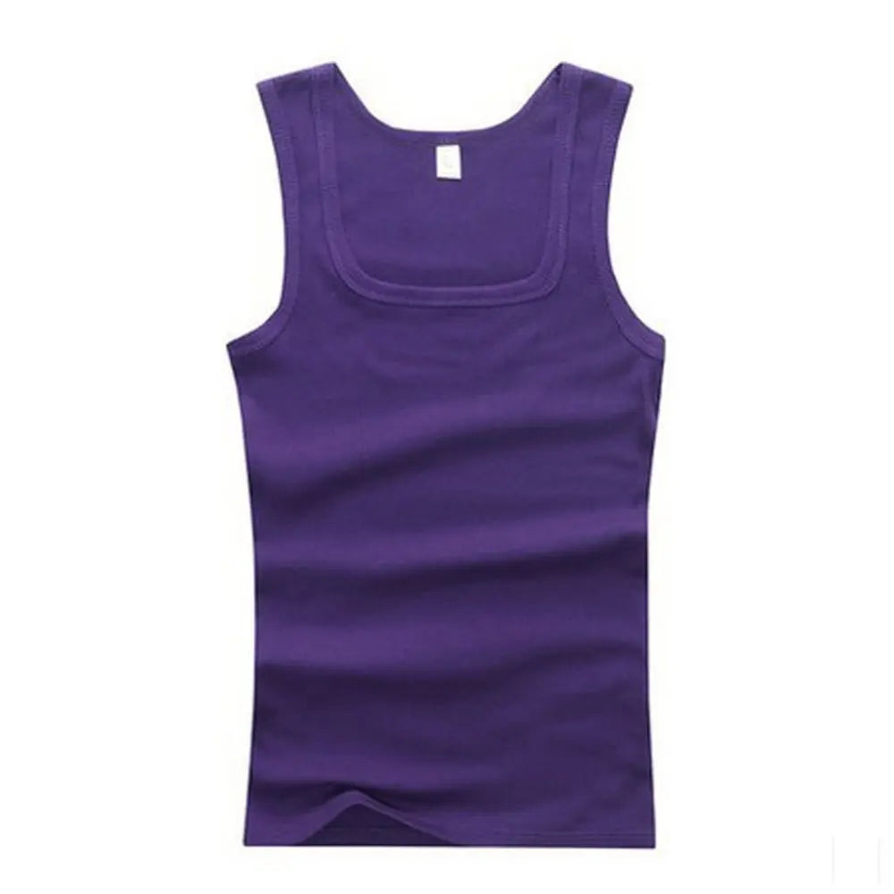 Venda imperdível de roupas masculinas de verão, camiseta básica elástica feminina, camiseta masculina sem mangas de algodão puro, camiseta fitness para musculação
