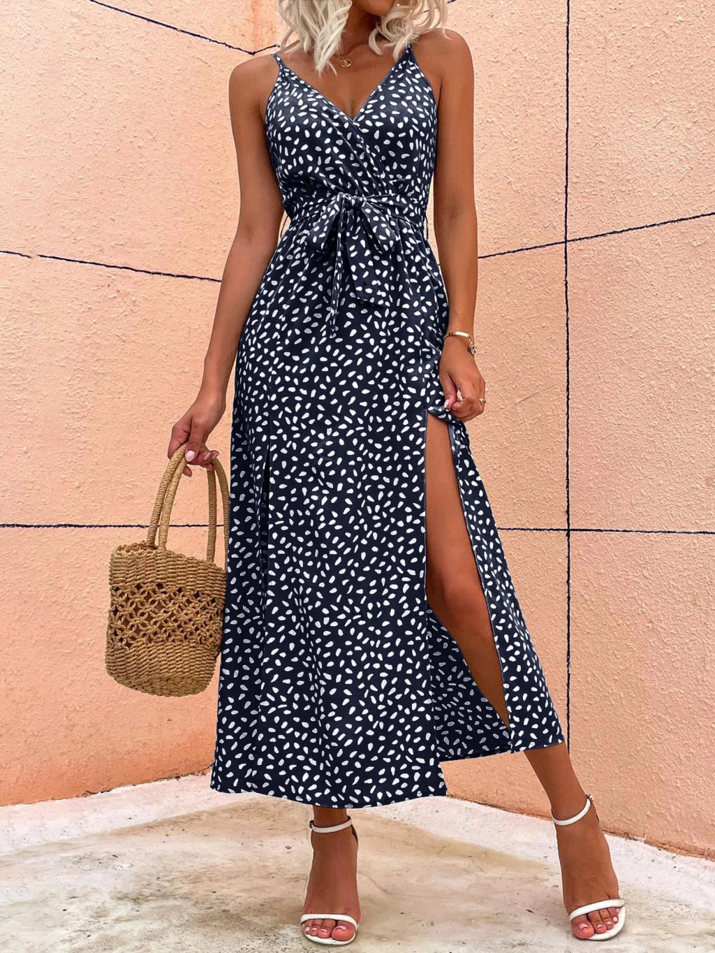 Verão Mulheres Backless Floral Vestido Impresso, Vestidos Longos, Roupas Femininas, Vestido Feminino, Vestidos de Praia Femininos, Mulheres Sexy Traje Mulheres