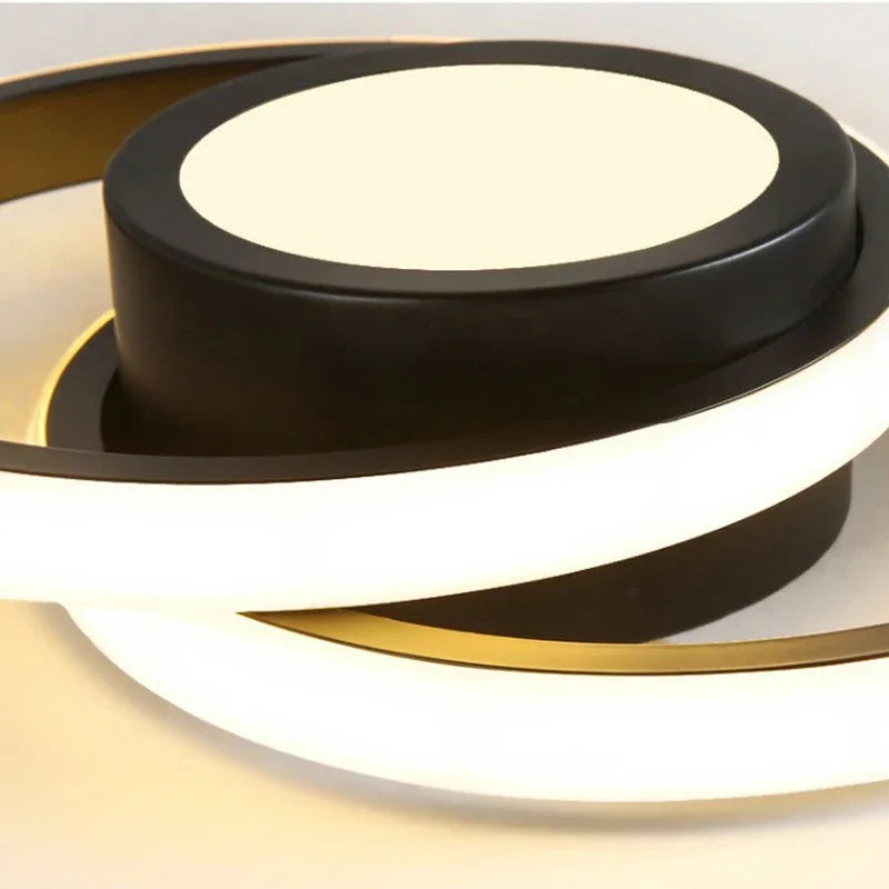 3 Cor Clara LED Lâmpada de Teto Moderna Regulável Lustre de Quarto Luzes de Teto Para Sala de Jantar Sala de Estar Lâmpada de Corredor Nórdico