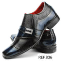 Homens Sapatos Social Luxo Moderno Confortável Sintético Duas Cores Detalhe Metal Calce Fácil Moda Elegante