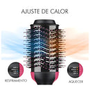 Escova Térmica 3 em 1 com Modelador Tumble