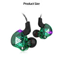 Fone de Ouvido com Fio com Microfone de Cobre Driver Estilo Esportivo Hifi Ergonomico - Entrega Rápida Para Todo o Brasil