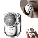 Barbeador Elétrico Lavável Mini Portátil de Bolso Recarregavel Usb Aparador de Barba