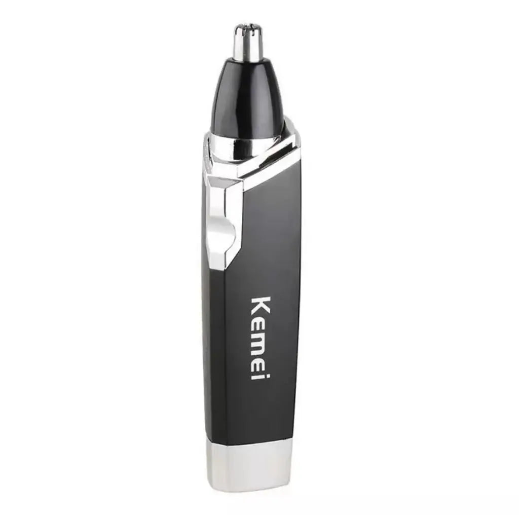 KM-6511 - Máquina de Acabamento 2 em 1 Original Kemei para Barba, Cabelo, Nariz e Orelha, Aparador Portátil Versátil
