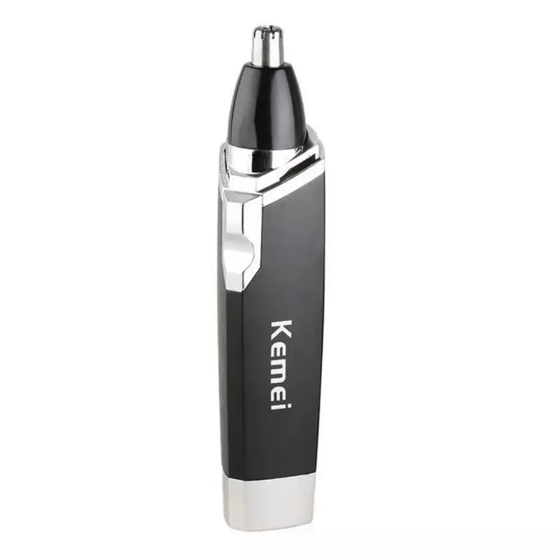 KM-6511 - Máquina de Acabamento 2 em 1 Original Kemei para Barba, Cabelo, Nariz e Orelha, Aparador Portátil Versátil
