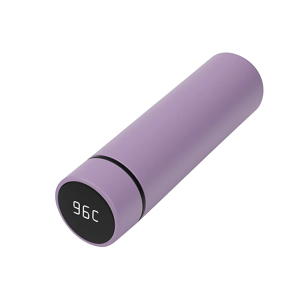 Garrafa Térmica Inox, Sensor de Temperatura Digital Inteligente Led para bebida quente e fria