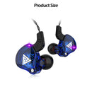 Fone de Ouvido com Fio com Microfone de Cobre Driver Estilo Esportivo Hifi Ergonomico - Entrega Rápida Para Todo o Brasil