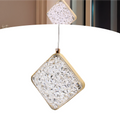 Lâmpada pendente de lustre de cristal dourado Pd45 Pd45