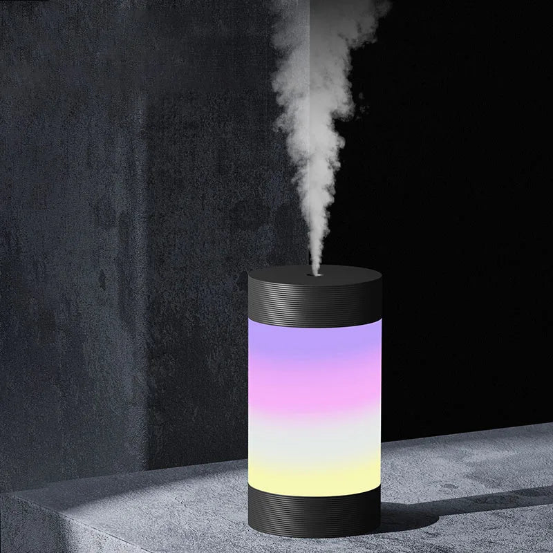 Mini Umidificador de Ar Portátil Purificador com LED