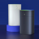 Umidificador de Ar USB Mini 400ml Difusor de Óleo Essencial Aromático para Casa e Carro Difusor Ultrassônico Silencioso com Névoa e Lâmpada LED Colorida