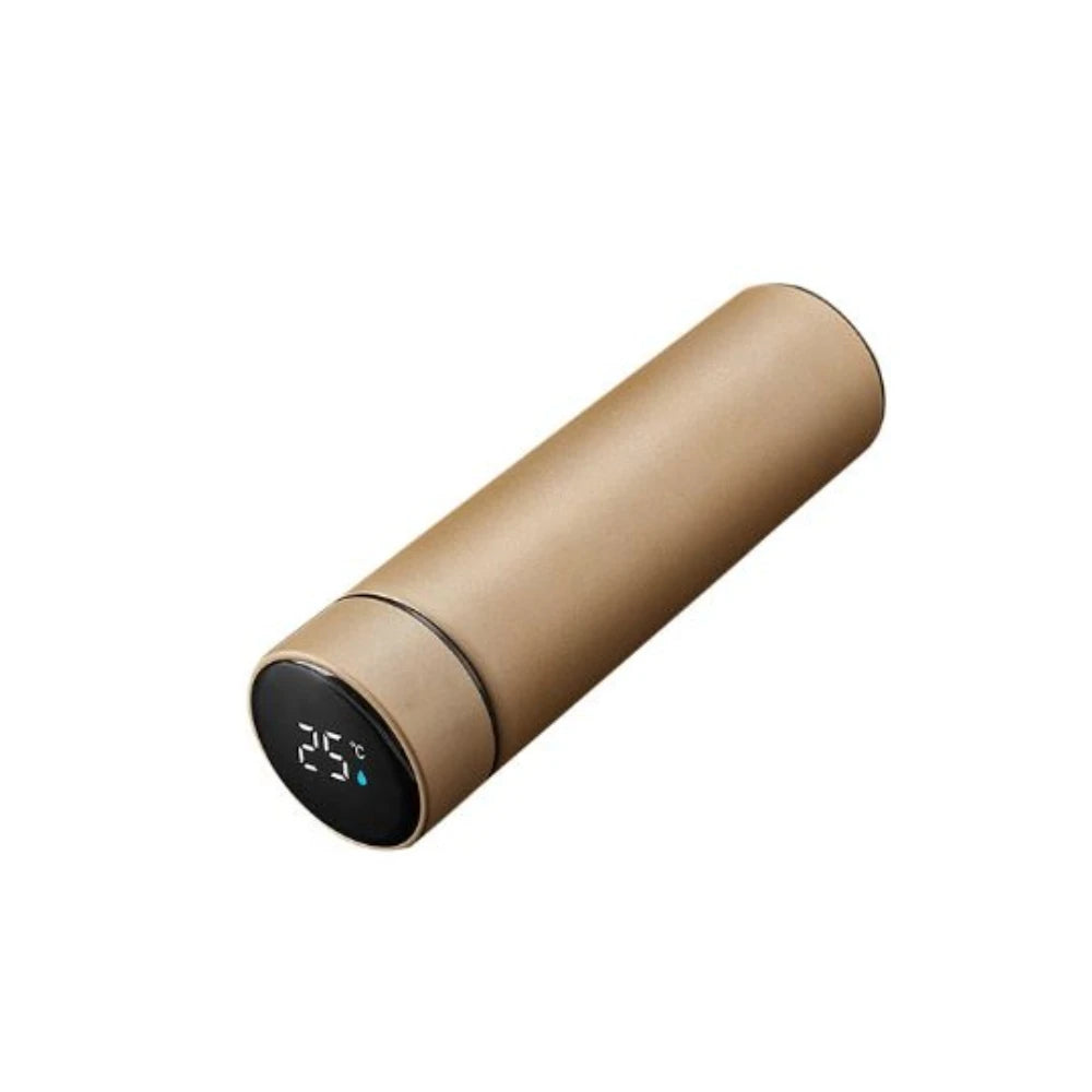 Garrafa Térmica Inox, Sensor de Temperatura Digital Inteligente Led para bebida quente e fria