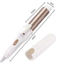 Mini Alisador e Modelador Profissional 2 em 1 Bivolt Cabelos Lisos e Cacheados Versáteis com Praticidade