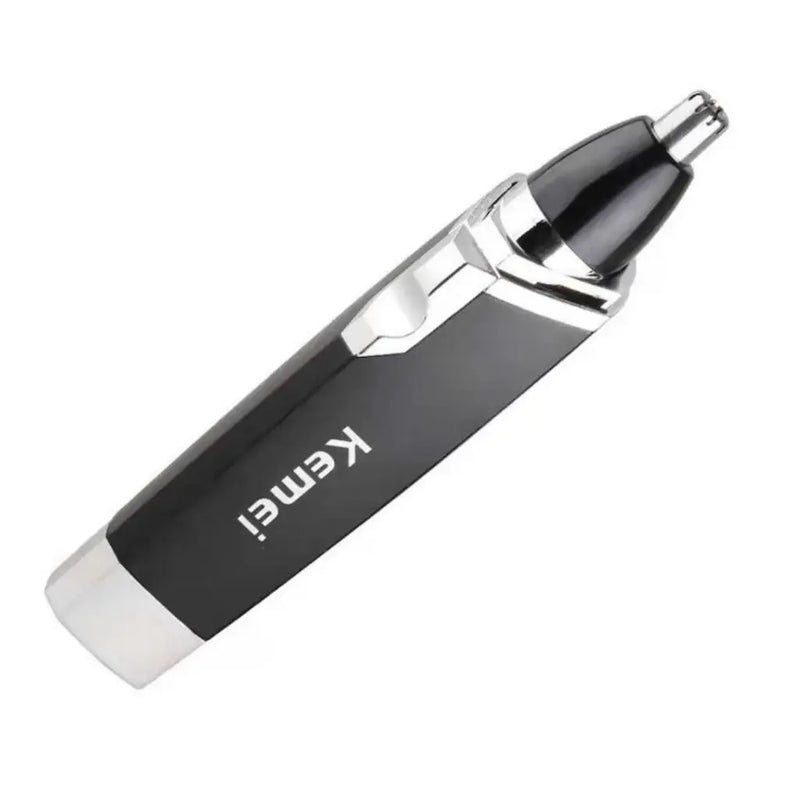 KM-6511 - Máquina de Acabamento 2 em 1 Original Kemei para Barba, Cabelo, Nariz e Orelha, Aparador Portátil Versátil