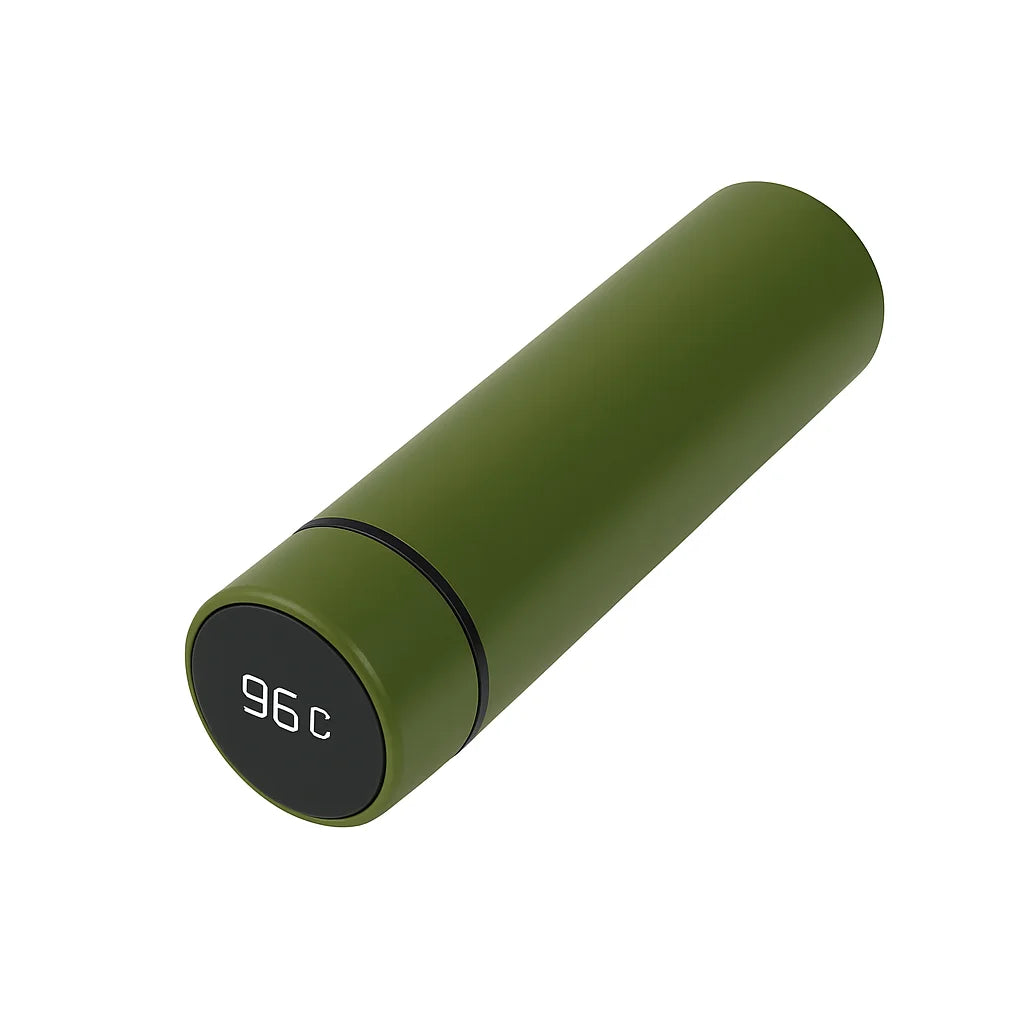 Garrafa Térmica Inox, Sensor de Temperatura Digital Inteligente Led para bebida quente e fria