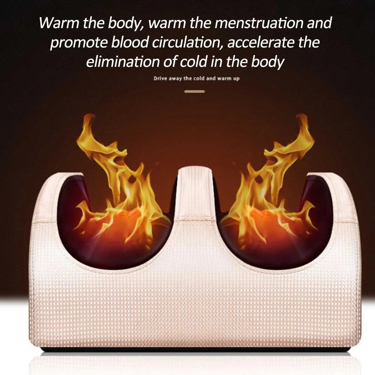Massageador de Pés Elétrico com Aquecimento, Terapia de Compressão Quente, Shiatsu, Rolo de Amassamento para Relaxamento Muscular e Alívio da Fadiga - Máquina de Spa para Pés