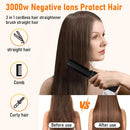 Modelador de Cachos Multifuncional - Portátil, Sem Fio e com Display de Temperatura