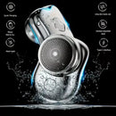 Barbeador Elétrico Lavável Mini Portátil de Bolso Recarregavel Usb Aparador de Barba